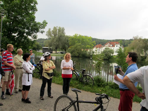 Kunst am Fluss Abschiedsradtour